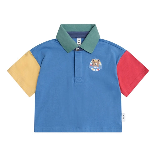 HUX - Colour Block Boxy Polo (Jetsetter)
