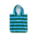 Crywolf BABY HOODED TOWEL Deck Stripe in Single