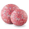 Crocodile Creek - Playground Ball - Unicorn Garden (Pink)