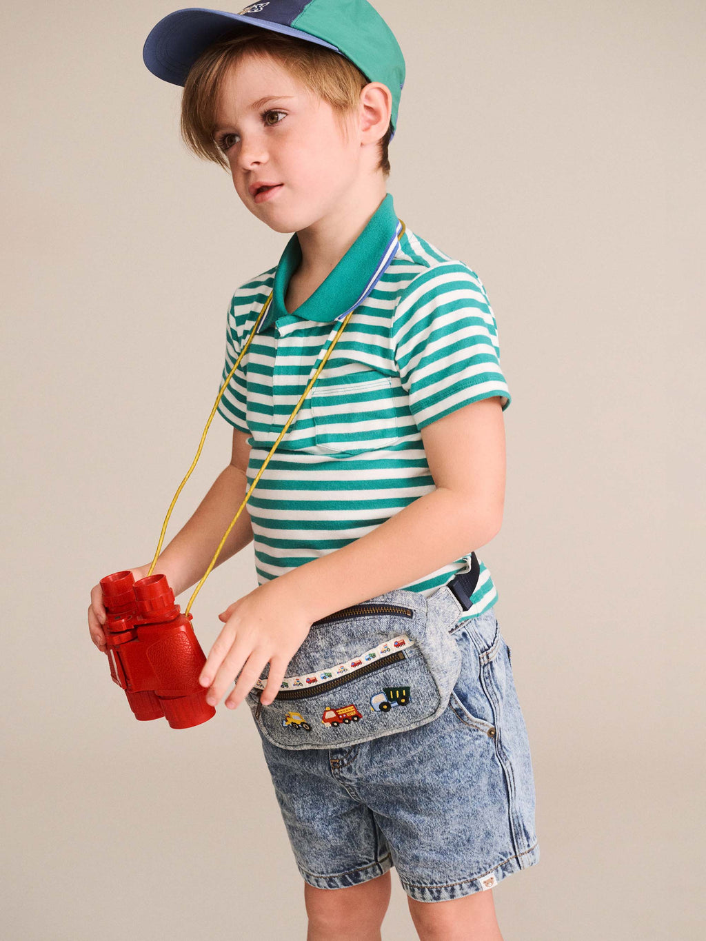 HUXBABY DREAMY DENIM SHORT in DENIM