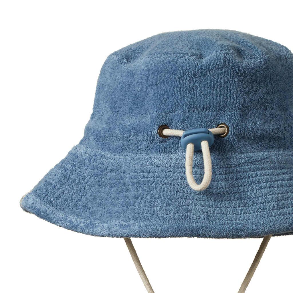 Nature Baby BUCKET SUNHAT TERRY in Jetty