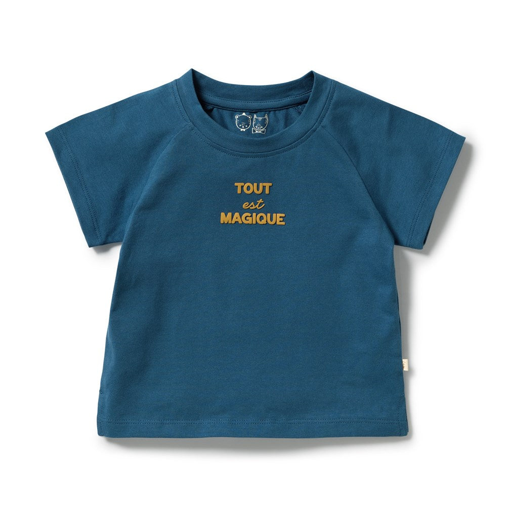 Wilson and Frenchy Tout est Magique Organic Tee in Tout est Magique