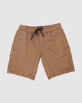St Goliath Boys Fairhaven Short (Size 3-7) in TAN WASH