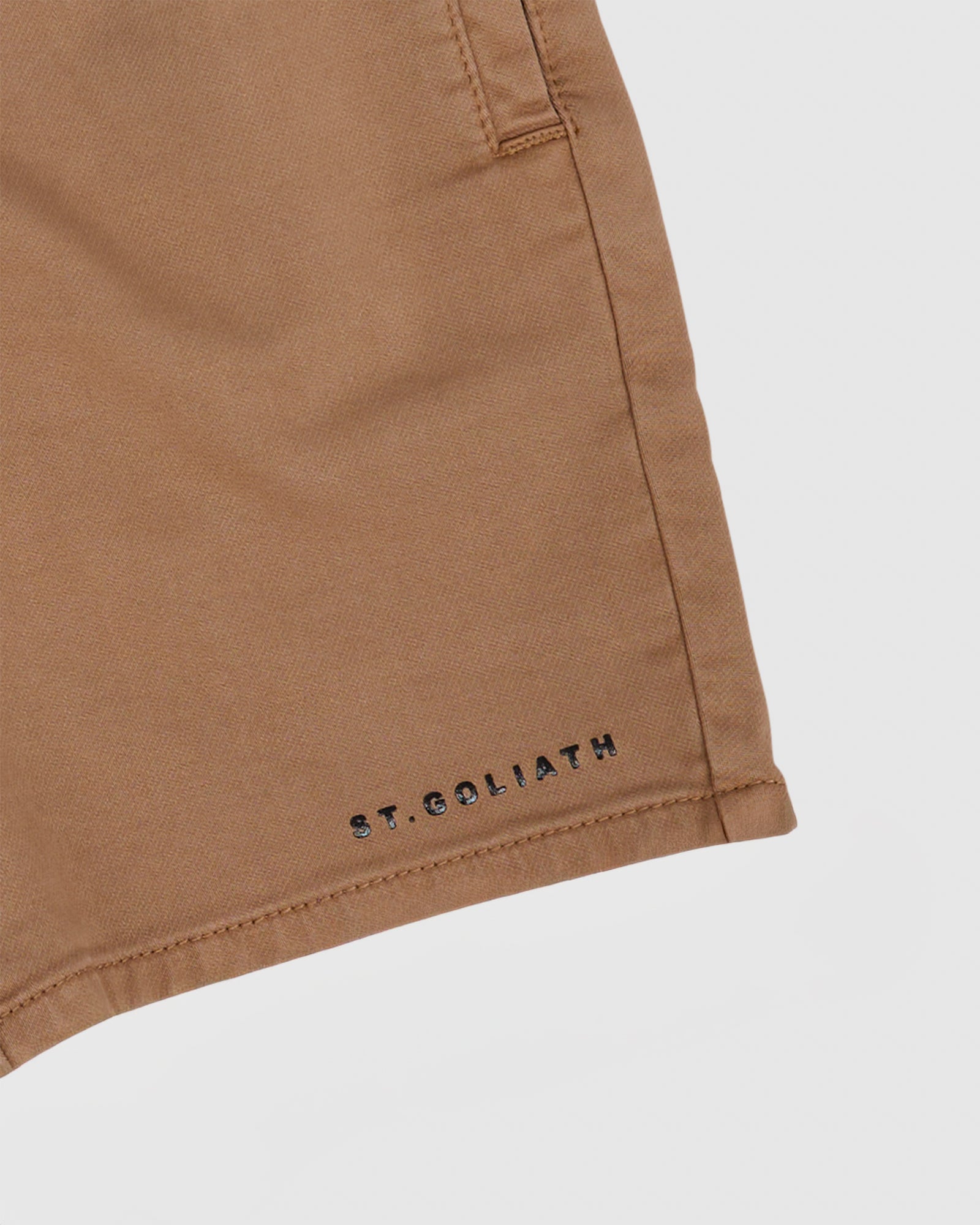 St Goliath Boys Fairhaven Short (Size 3-7) in TAN WASH