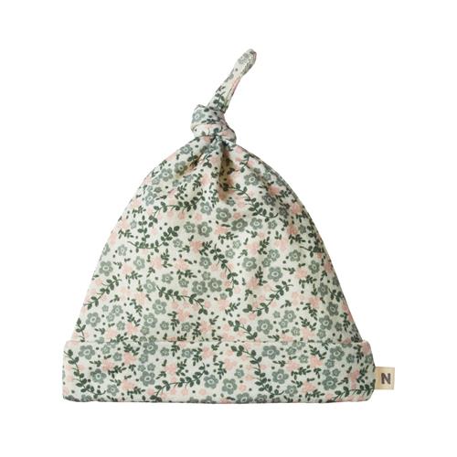 Nature Baby - Merino Knotted Beanie - Daisy Belle Print