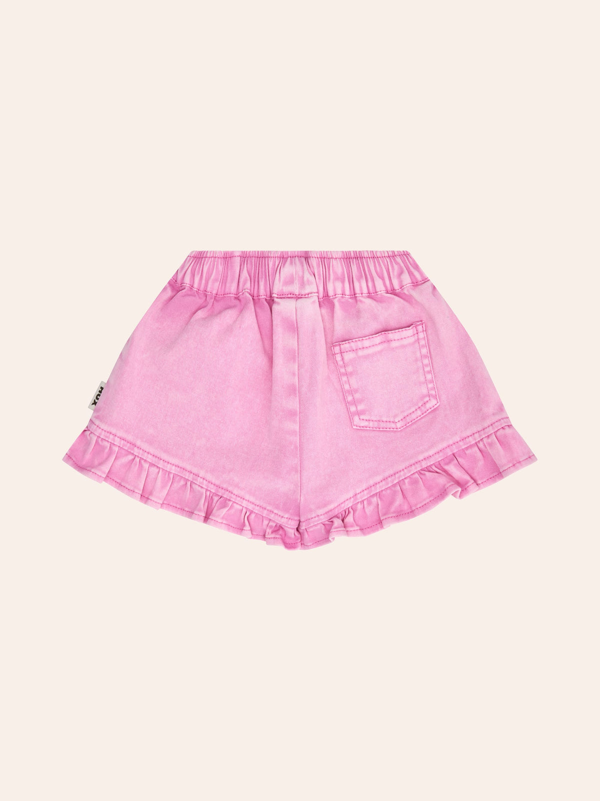 HUXBABY Tutti Frutti Garment Dyed Short in Single