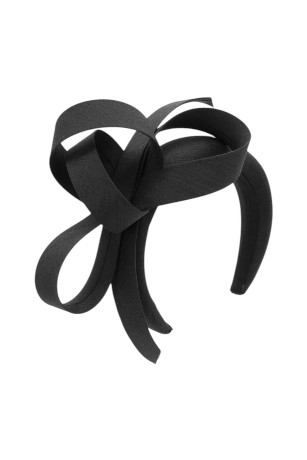 Morgan & Taylor Mel Fascinator in Black in black