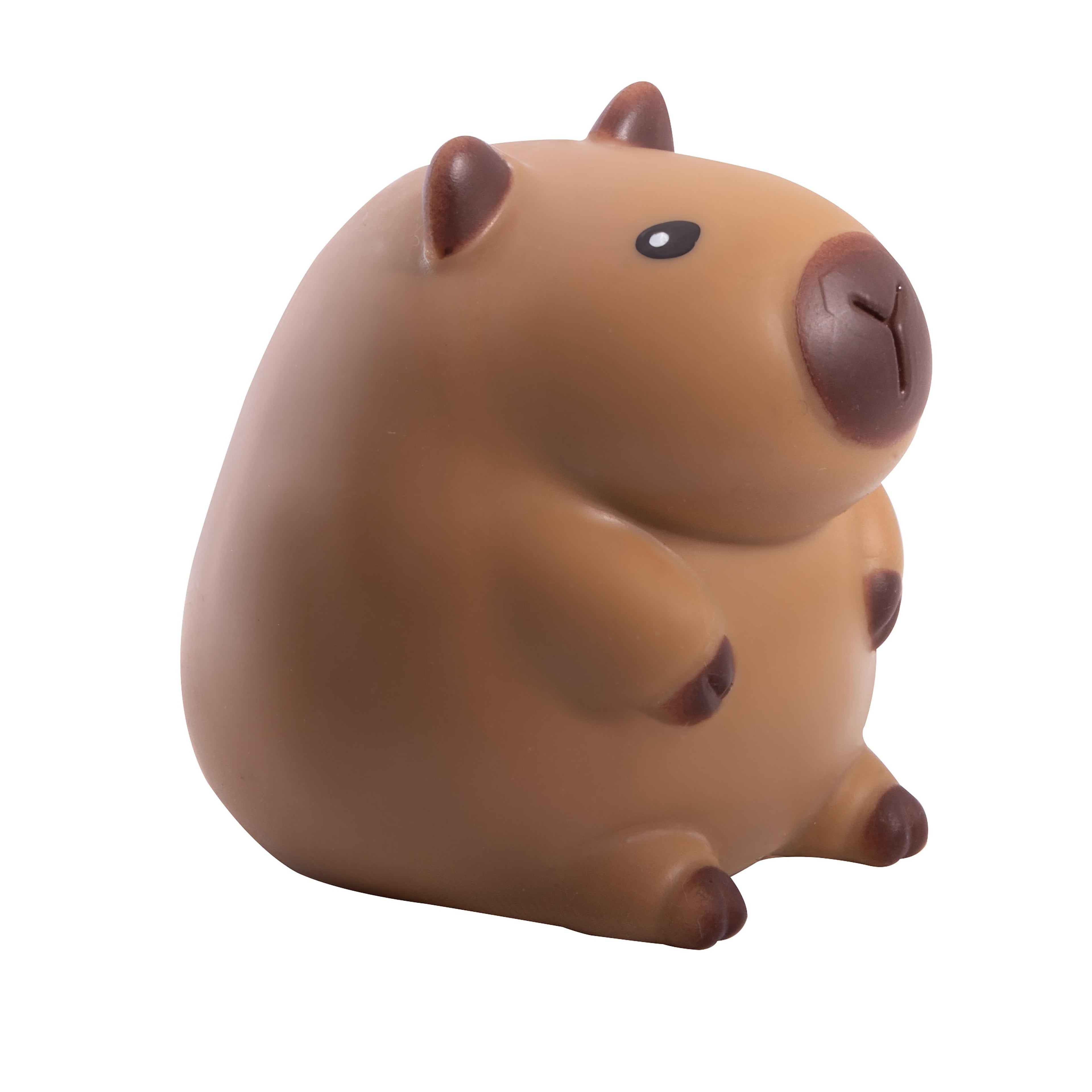 Discovery Zone Squishy Capybara Cdu 12pcs Brown in Single