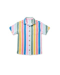 Milky Clothing Fiesta Crinkle Shirt in Multi Stripe