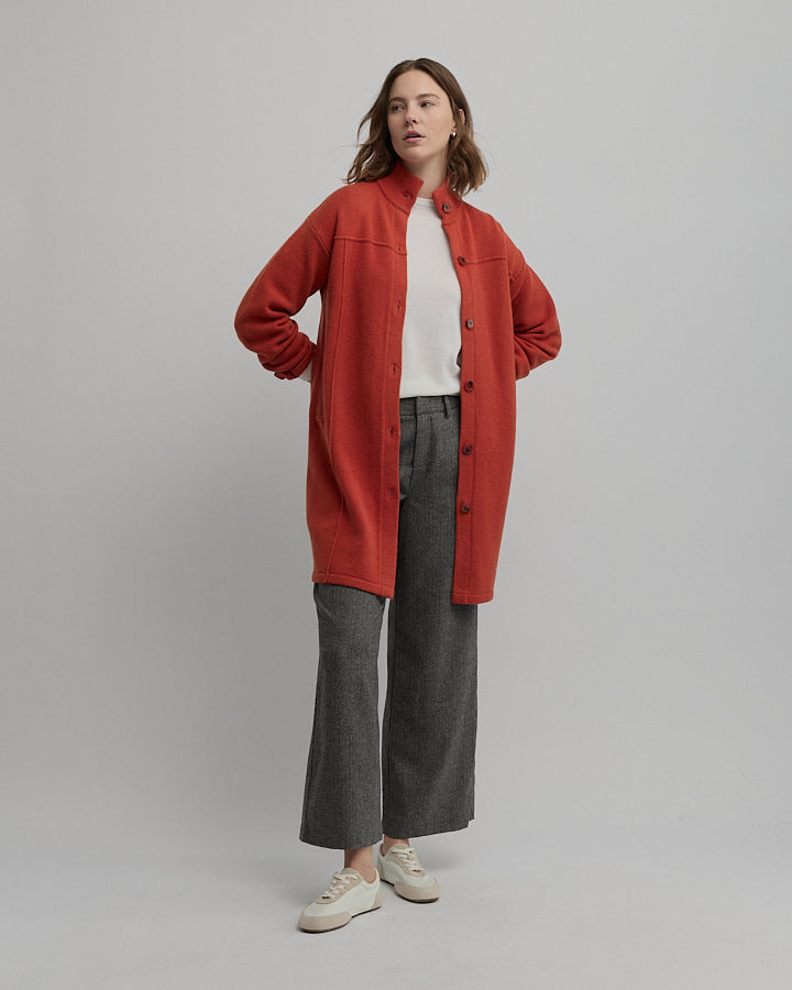 Yarra Trail Force Knit Coat in AUTUMN