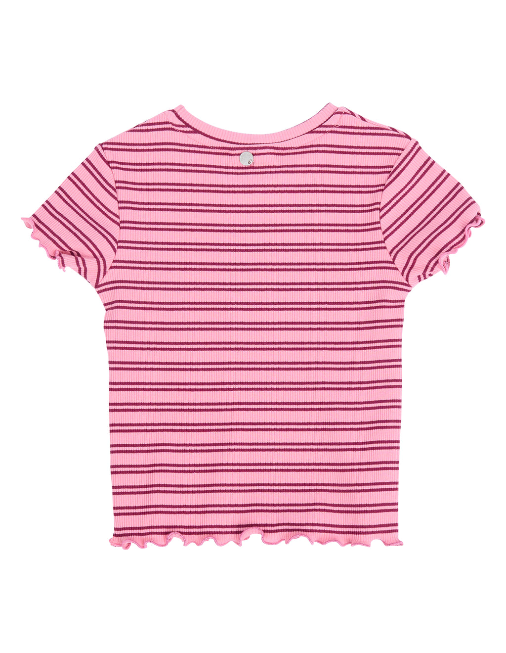 Eve Girl Freya Rib Tee (Size 3-7) in PINK