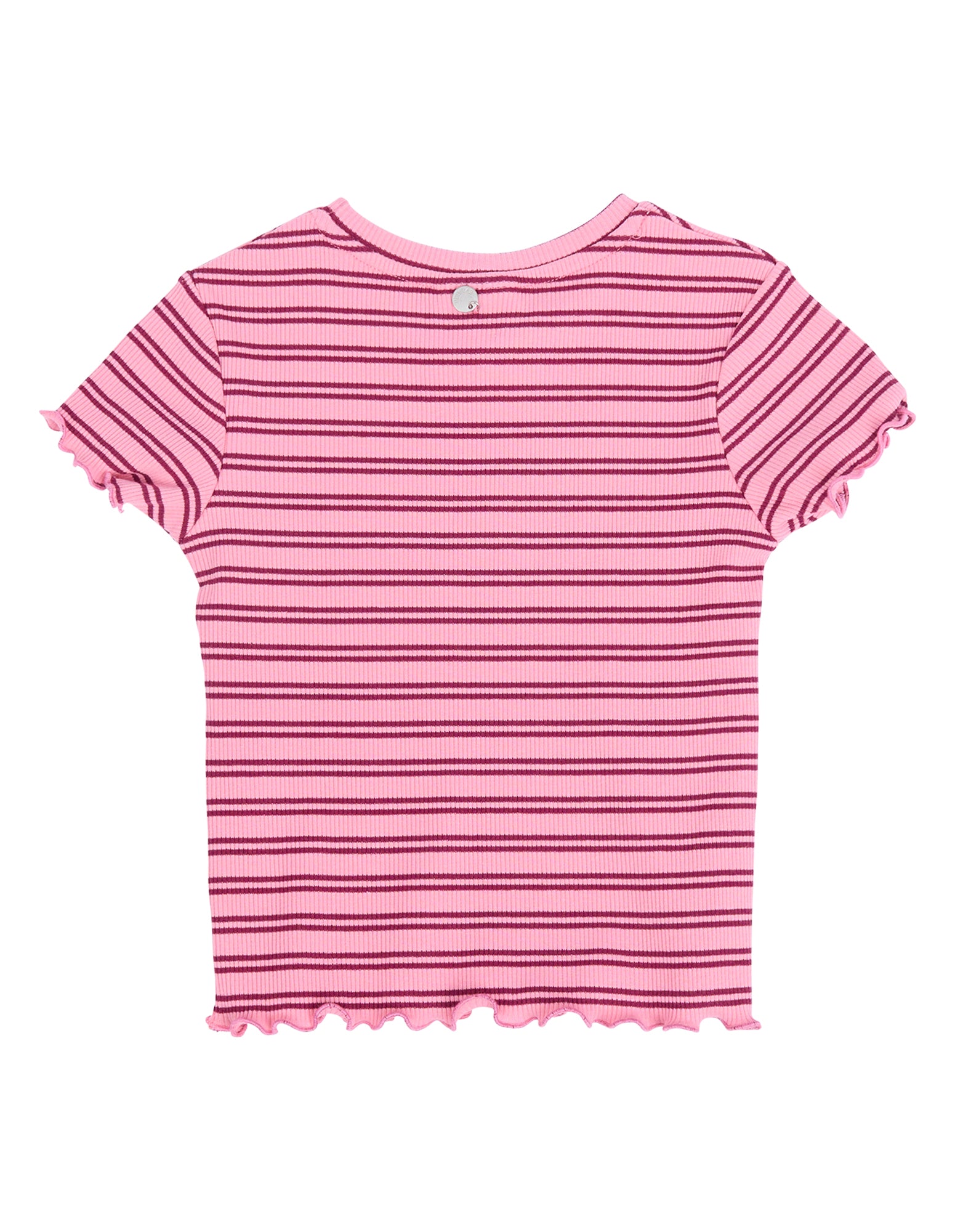 Eve Girl Freya Rib Tee (Size 3-7) in PINK