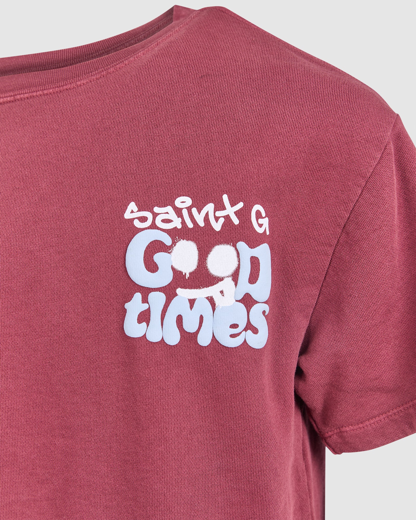 St Goliath Boys Good Times Ahead Tee (Size 3-7) in PORT