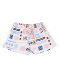 Eve Girl Holiday Short (Size 3-7) in PRINT