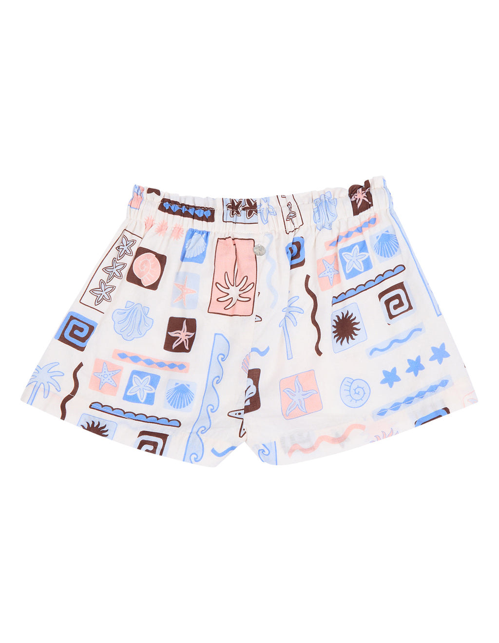Eve Girl Holiday Short (Size 3-7) in PRINT