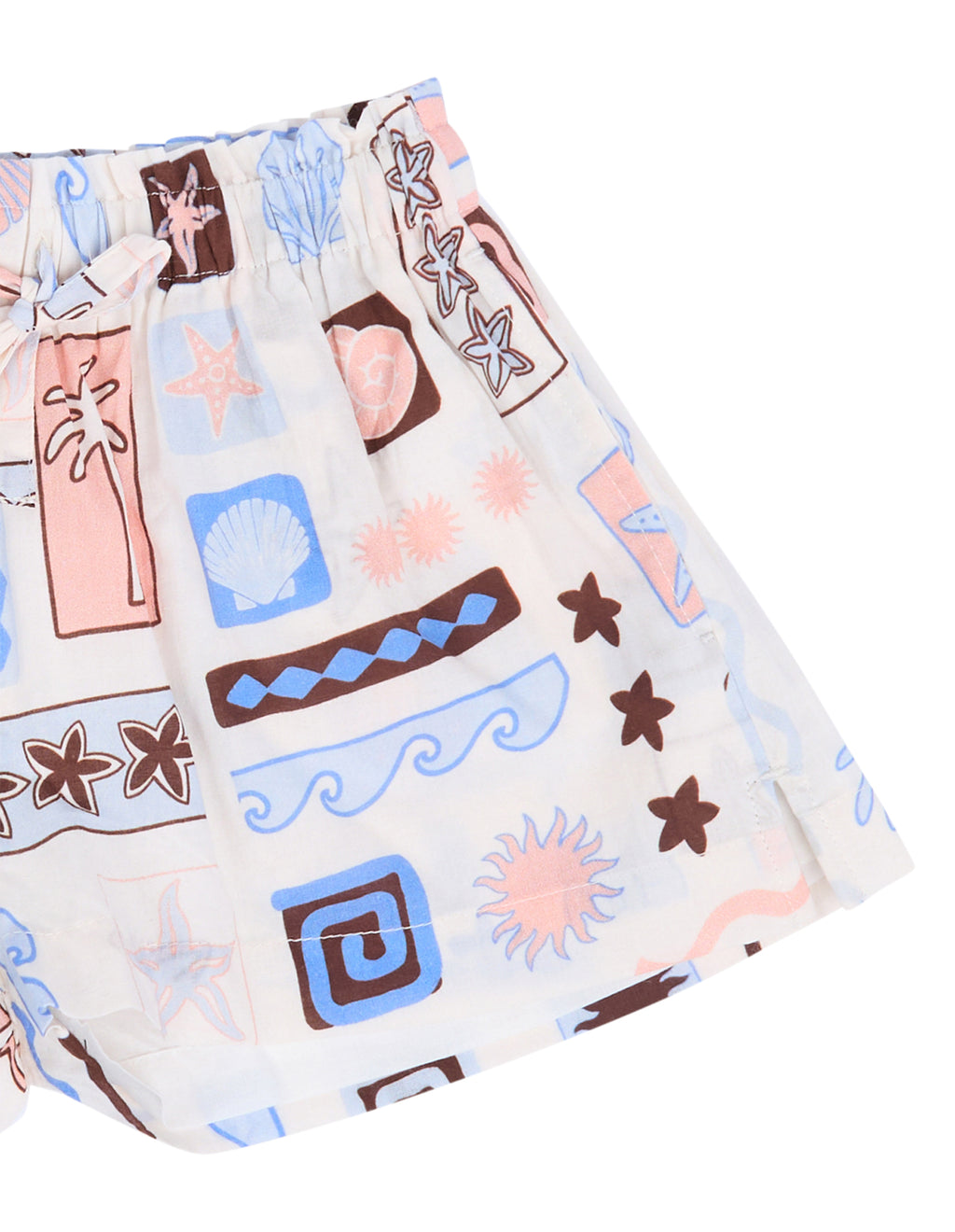 Eve Girl Holiday Short (Size 3-7) in PRINT
