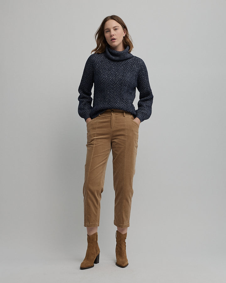 Yarra Trail Hudson Knit in NAVY