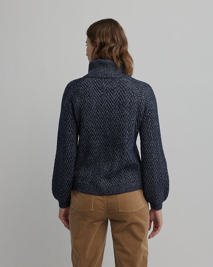 Yarra Trail Hudson Knit in NAVY