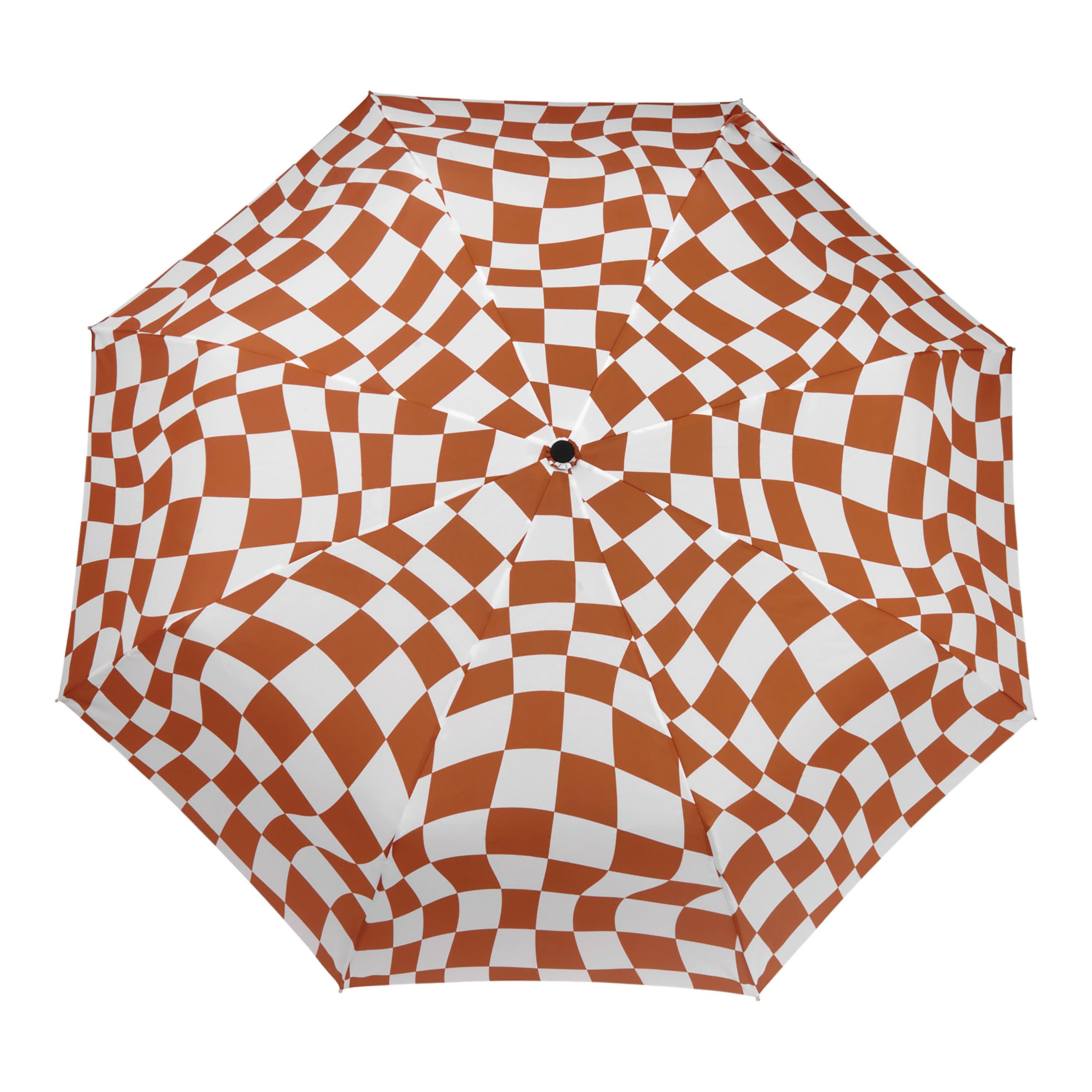 Original DuckHead Duck Umbrella Compact - Peanut Butter Checks in Single