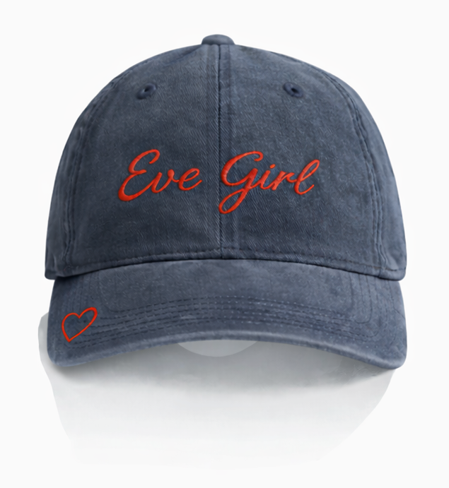 Eve Girl Icon Cap (Size 8-16) in NAVY