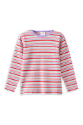 Milky Clothing Jellybean Waffle Tee in Multi Stripe