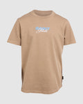 St Goliath Boys Legends  Tee (Size 8-16) in TAN