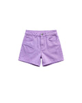 Milky Clothing Lilac Twill Short in Lilac