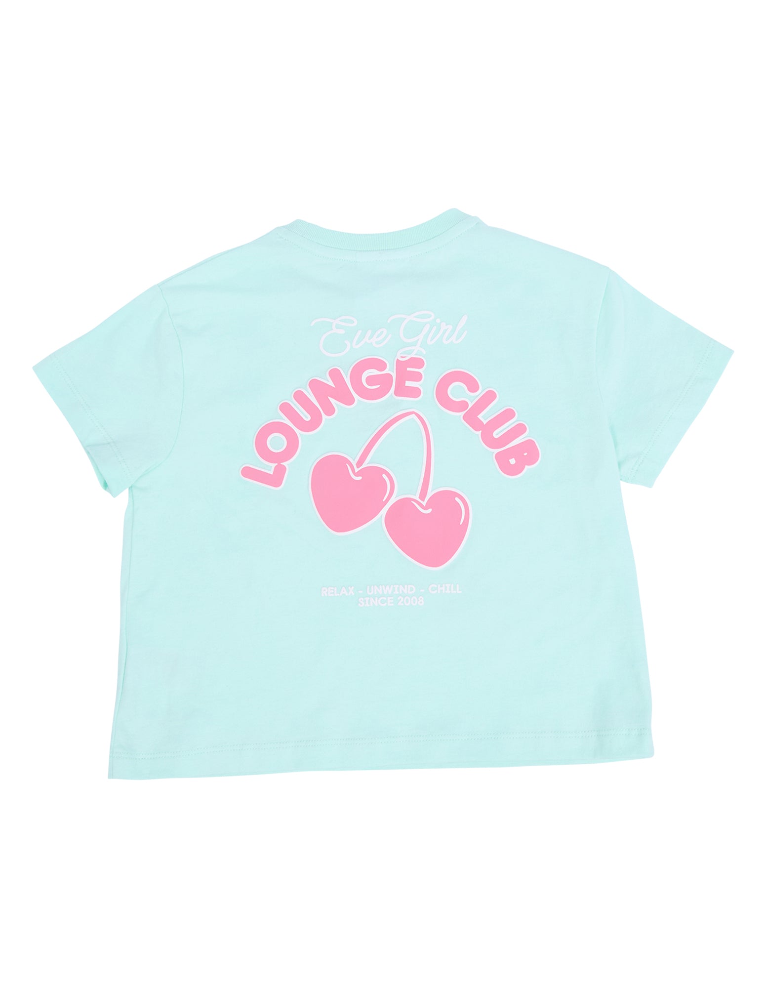 Eve Girl Lounge Club Tee (Size 3-7) in MINT