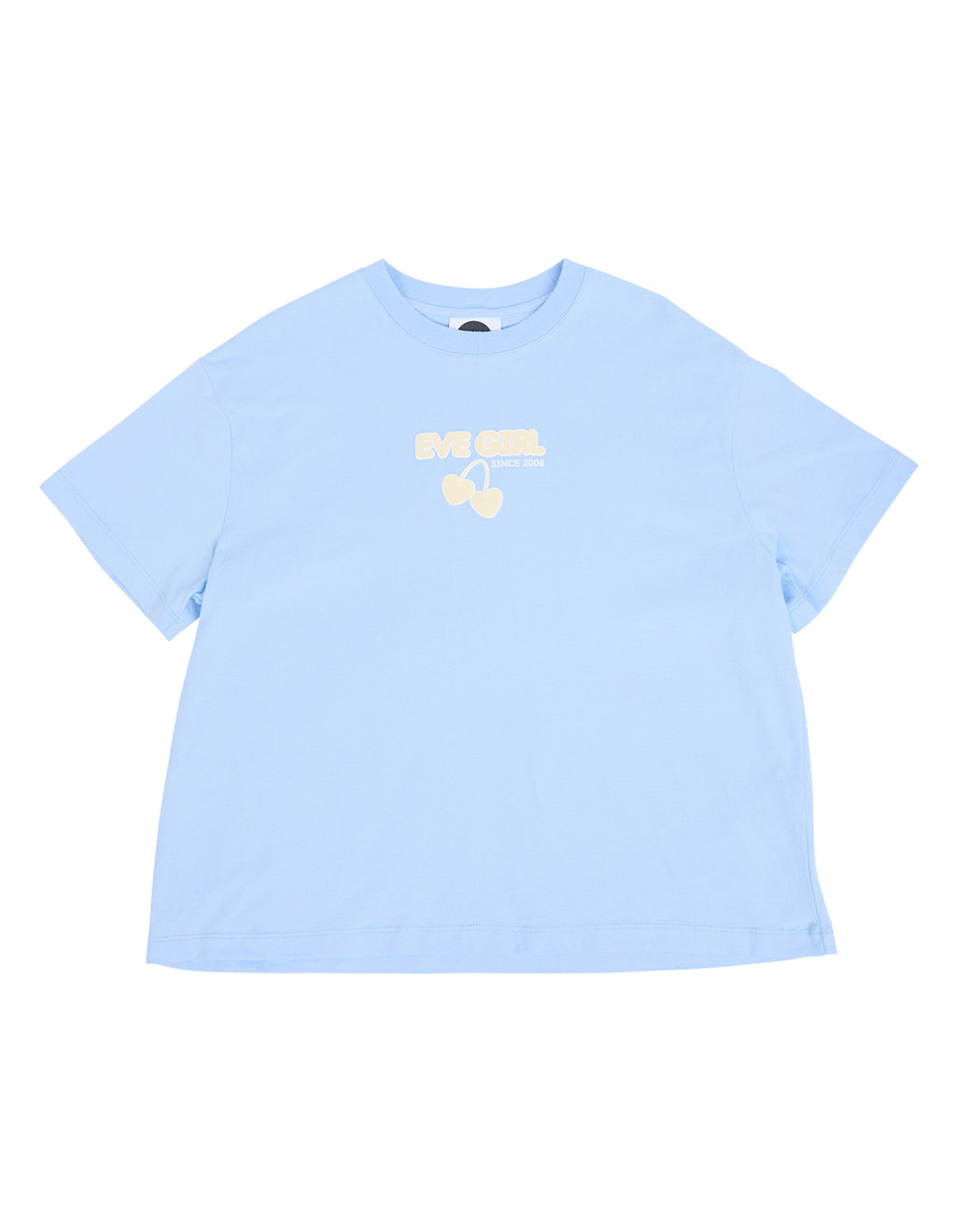 Eve Girl Lounge Club Tee (Size 8-16) in SKY BLUE
