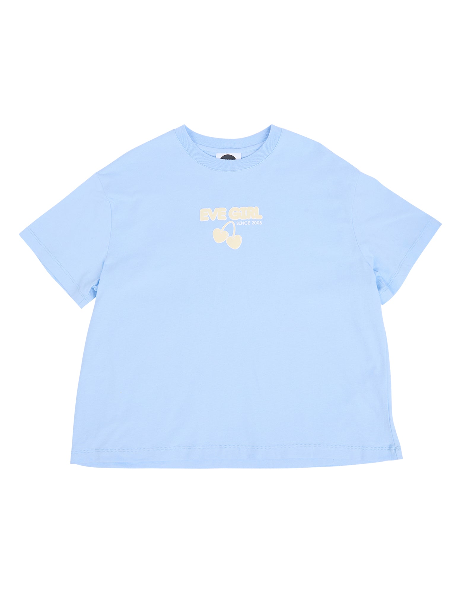 Eve Girl Lounge Club Tee (Size 8-16) in SKY BLUE