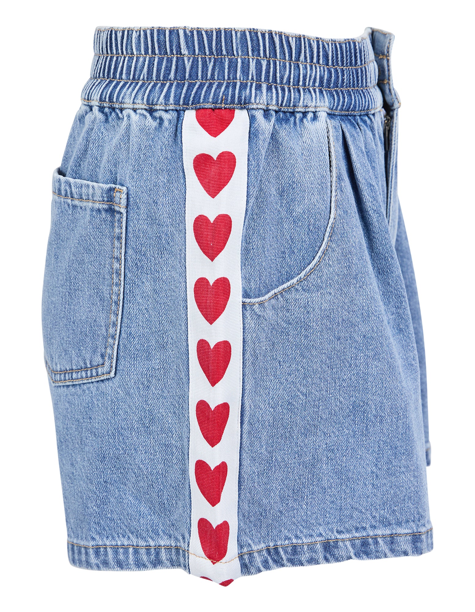 Eve Girl Love Denim Short (Size 8-16) in DENIM