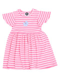 Eve Girl Lulu Rib Dress (Size 3-7) in PINK