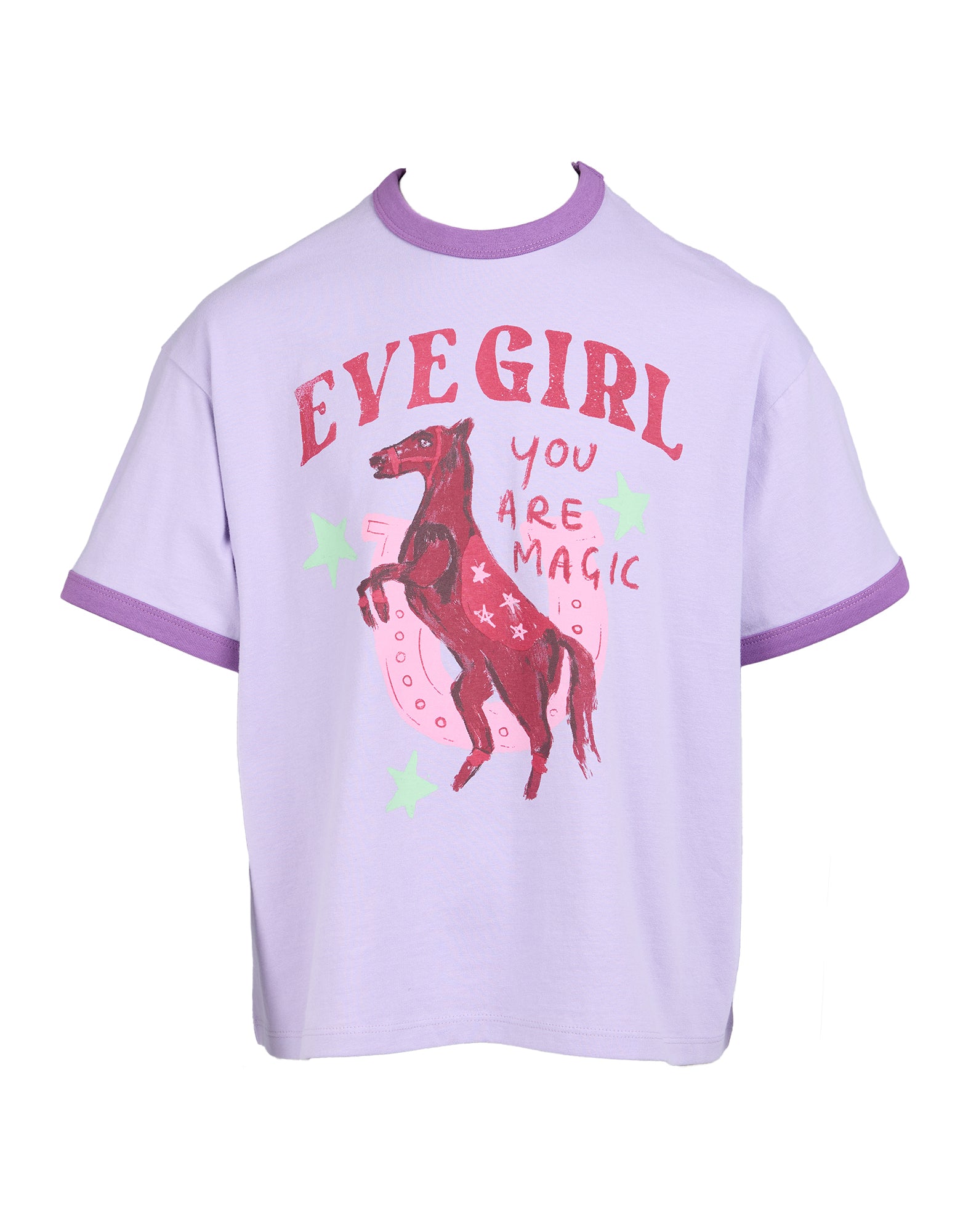 Eve Girl Magic Tee (Size 3-7) in PURPLE