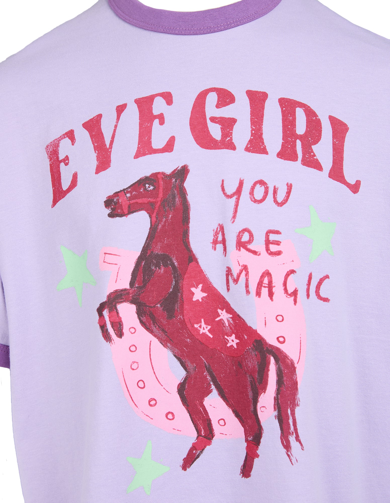 Eve Girl Magic Tee (Size 8-16) in PURPLE