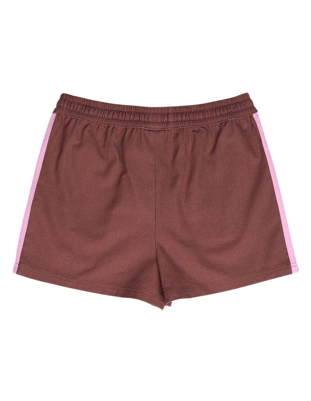 Eve Girl Maui Contrast Short (Size 8-16) in CHOCOLATE