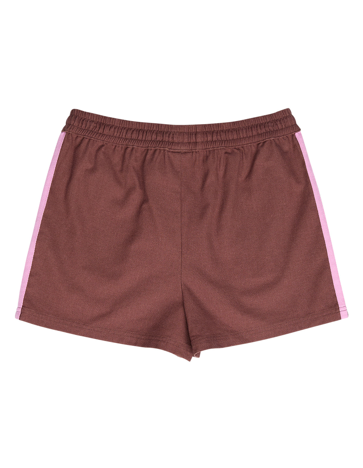 Eve Girl Maui Contrast Short (Size 8-16) in CHOCOLATE