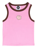 Eve Girl Maui Contrast Tank (Size 3-7) in PINK