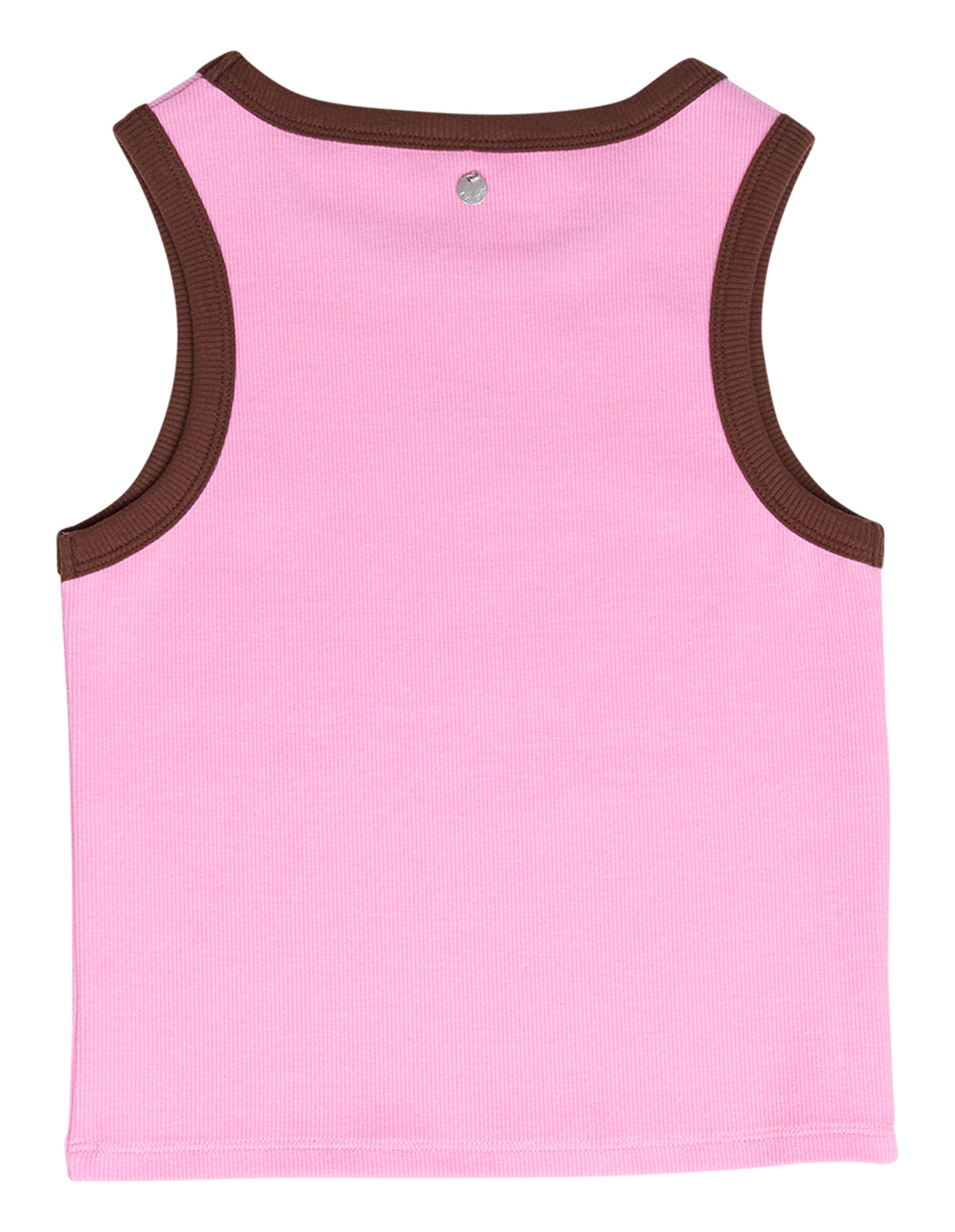 Eve Girl Maui Contrast Tank (Size 3-7) in PINK