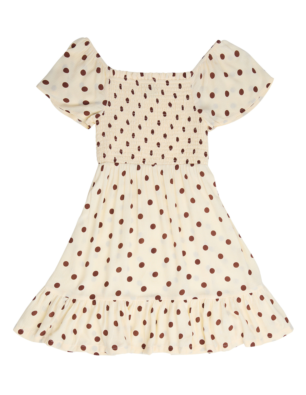 Eve Girl Milla Shirred Dress (Size 8-16) in PRINT