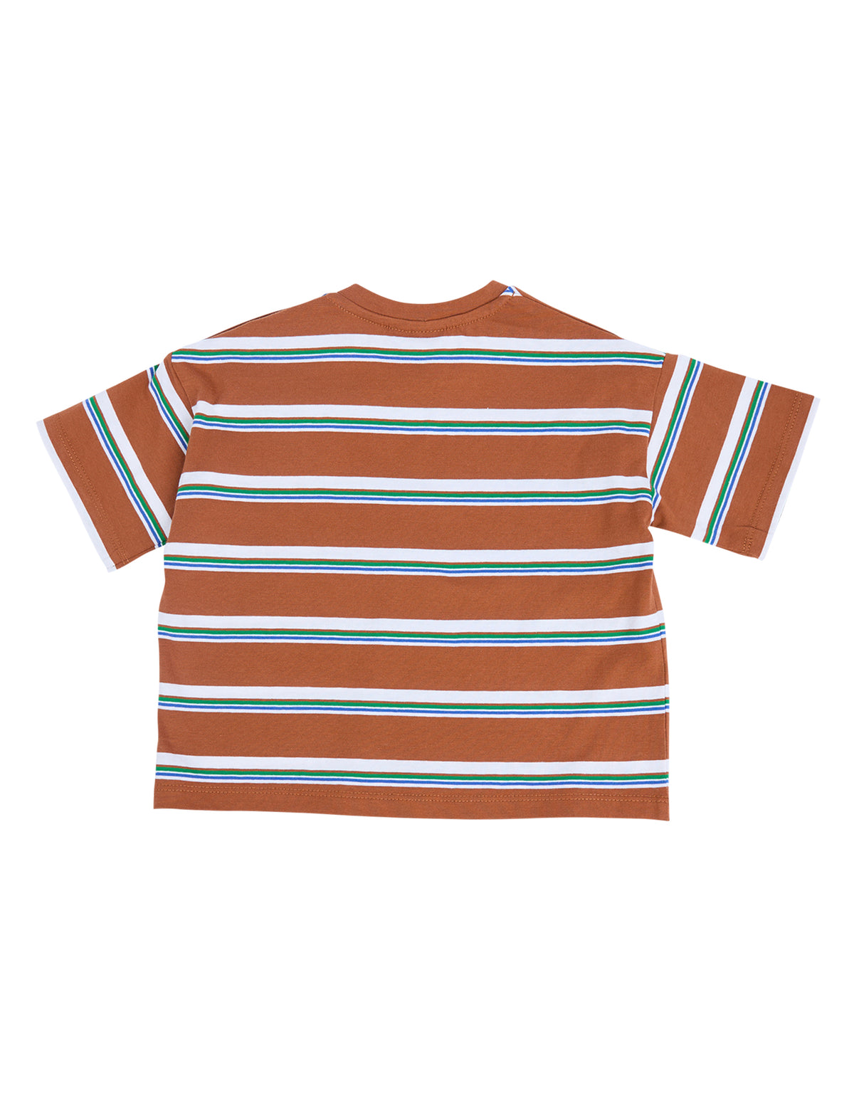 Animal Crackers Mocha Tee in STRIPE