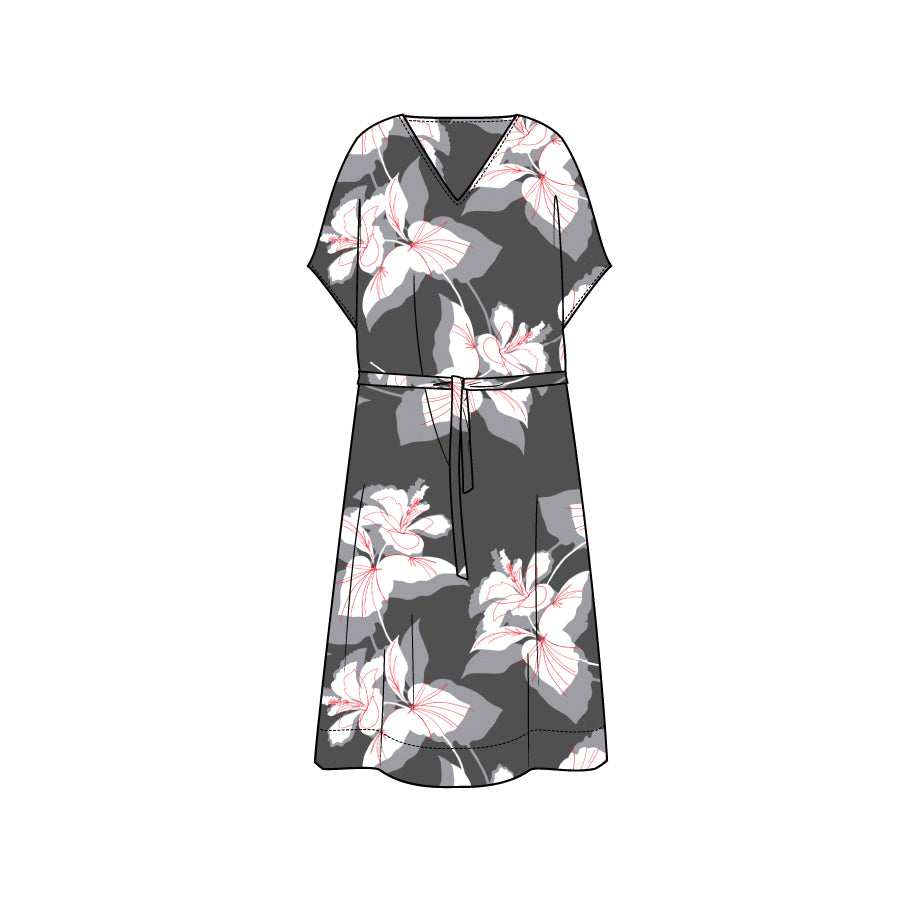 Yarra Trail Native Dress in NATIVE PRINT