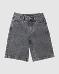 St Goliath Boys Overturn Jort (Size 8-16) in WASHED OUT BLACK