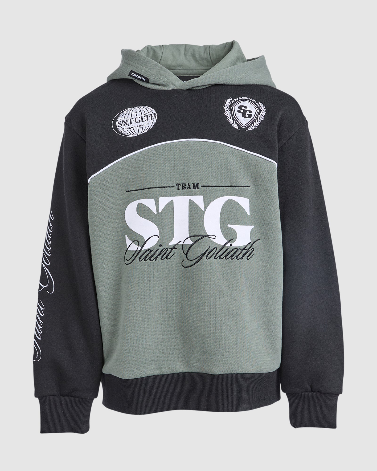 St Goliath Boys Owners Club Hoodie (Size 8-16) in FORREST