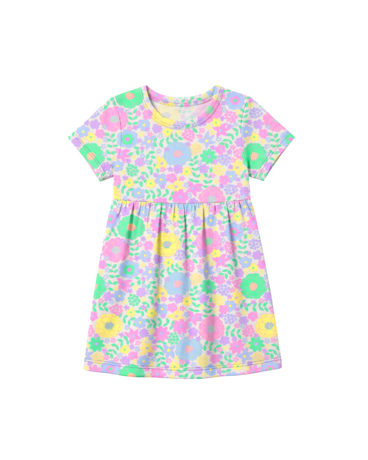 Milky Clothing Pastel Garden Dress in Multi
