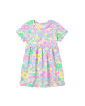 Milky Clothing Pastel Garden Dress in Multi