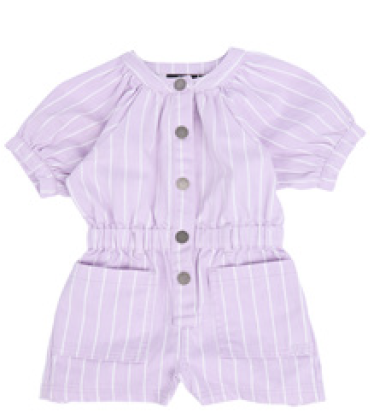 Animal Crackers Penny Playsuit in PURPLE