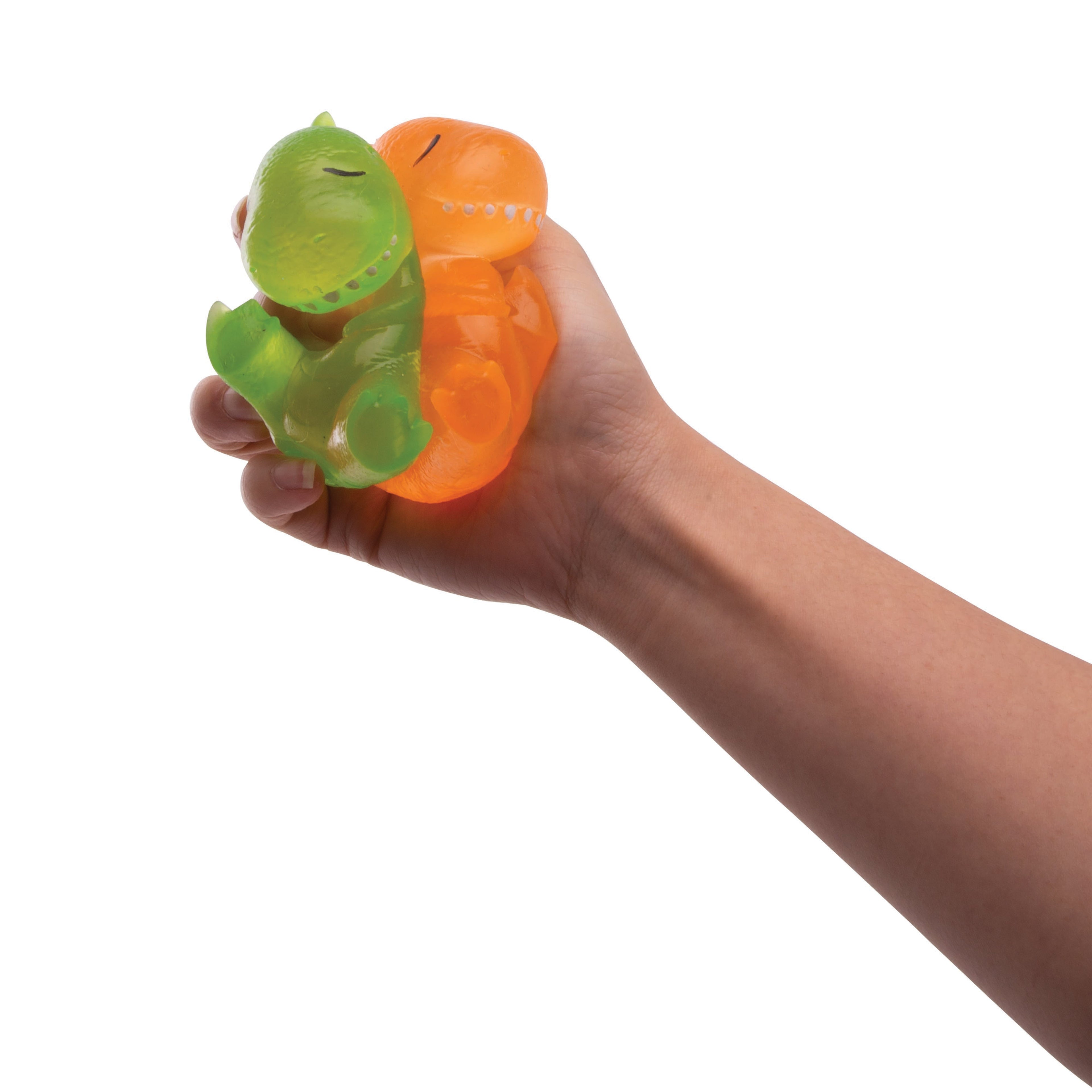 Discovery Zone Squish Squash T-Rex Cdu 16pcs/3 Assorted in Single