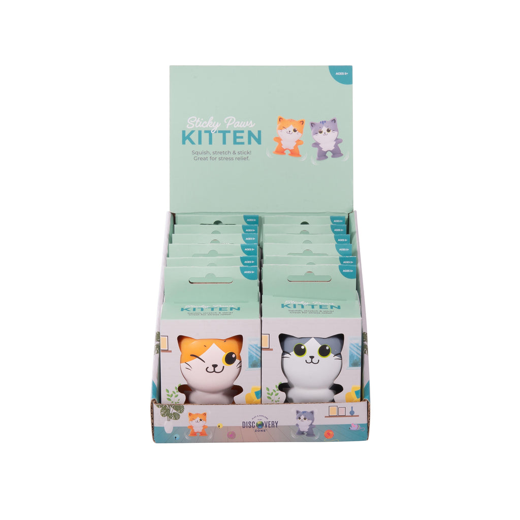 Discovery Zone Sticky Paws - Cat Cdu 12pcs/3 Assorted in Single