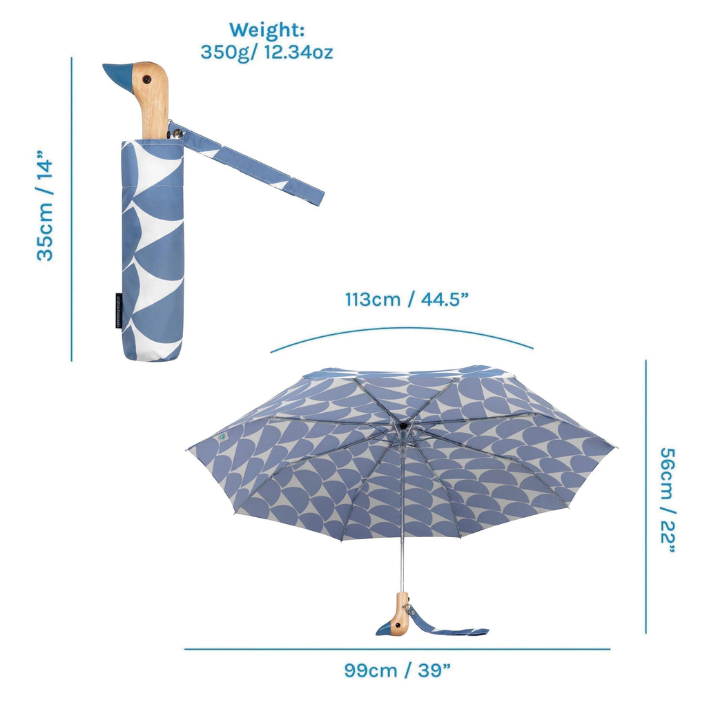 Original DuckHead Duck Umbrella Compact - Denim Moon in Single