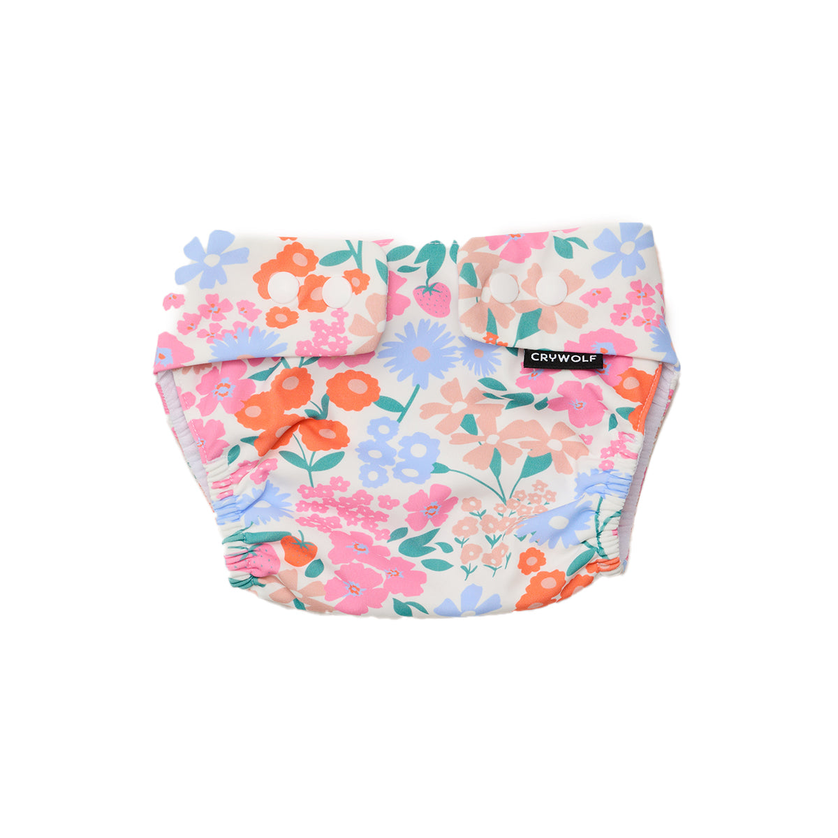 Crywolf Reusable Swim Nappy Berry Garden in Berry Garden